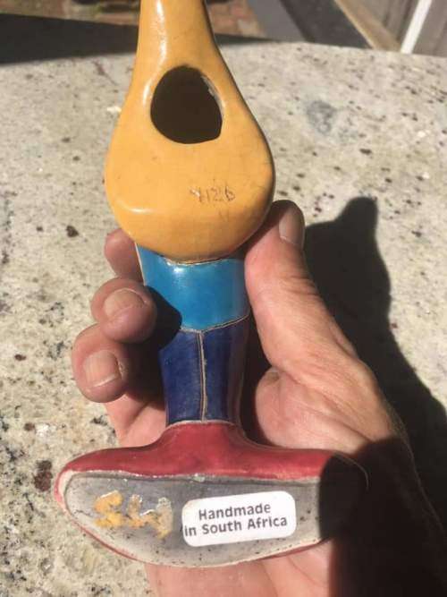 The Fenix Ranku pottery dolphin in mint condition.