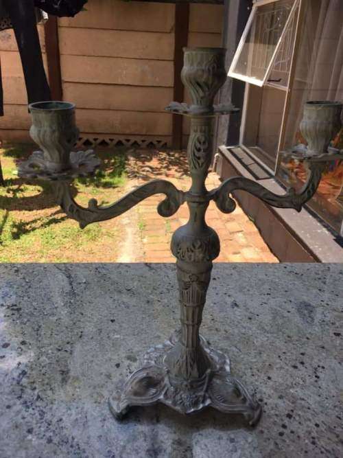 French 3 arm candelabra in excellent condition.