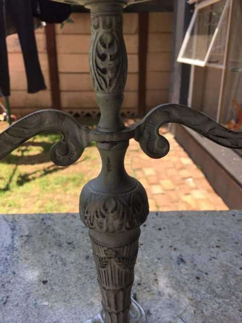 French 3 arm candelabra in excellent condition.