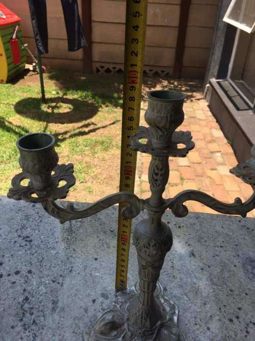 French 3 arm candelabra in excellent condition.