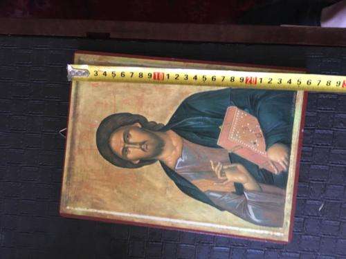 Religious icon wall decal