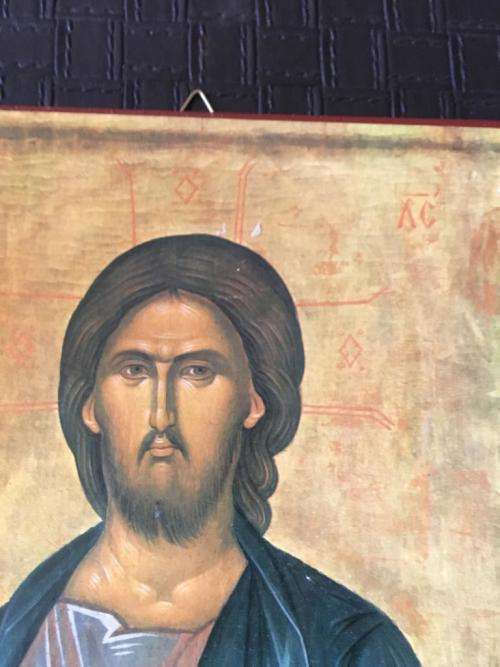 Religious icon wall decal