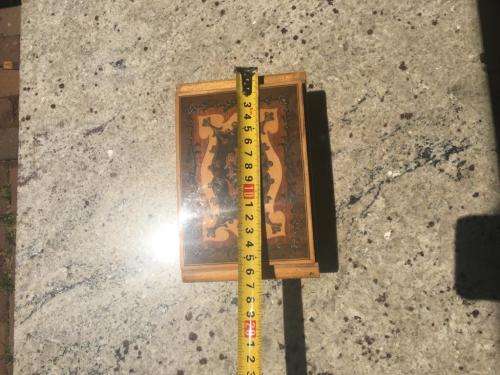 Stunning vintage Italian music jewelery box