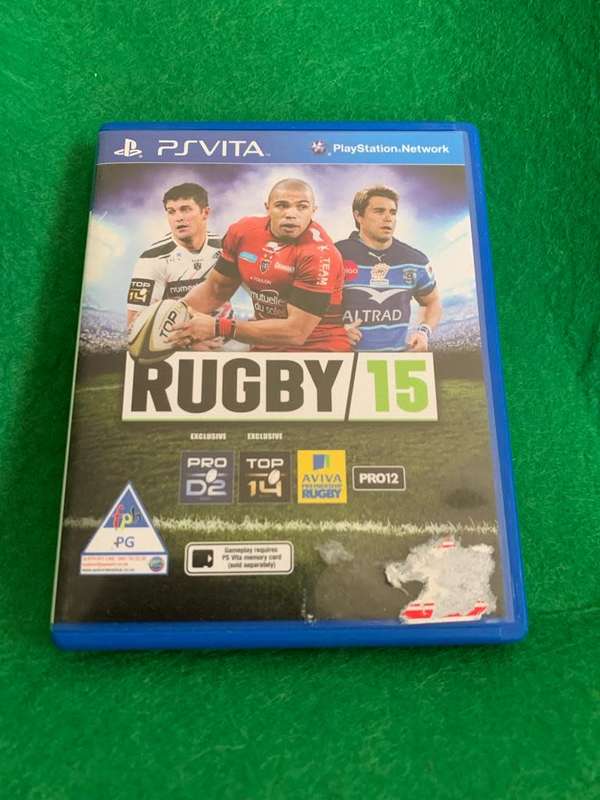 PS VITA GAME RUGBY 15