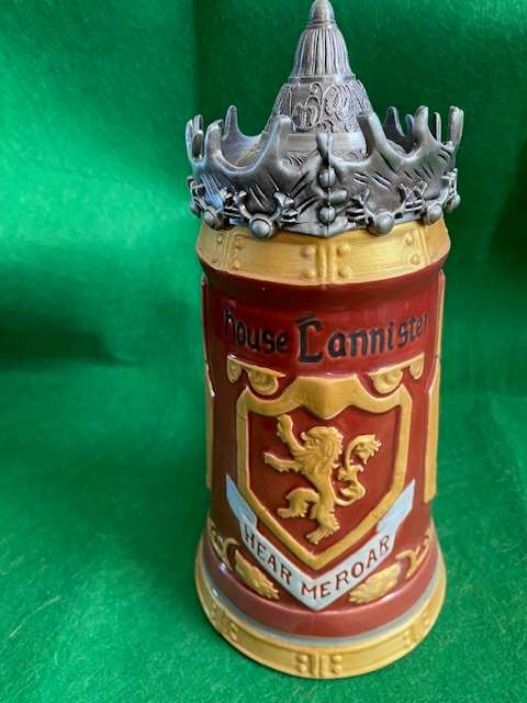 GAME OF THRONES HOUSE OF LANNISTER BEER STEIN