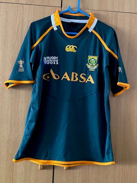 BRAND NEW CANTERBURY SPRINGBOK World Cup 2011  RUGBY JERSEY