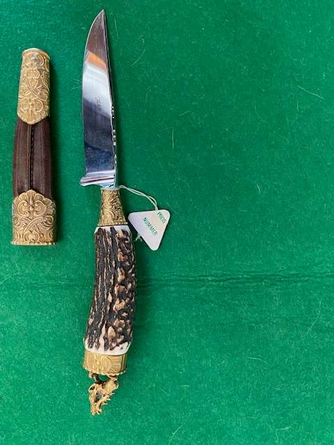 HERBERTZ ROSTFREI SOLINGER INOX WITH STAG ON HANDLE