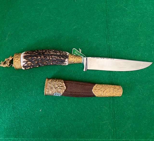 HERBERTZ ROSTFREI SOLINGER INOX WITH STAG ON HANDLE