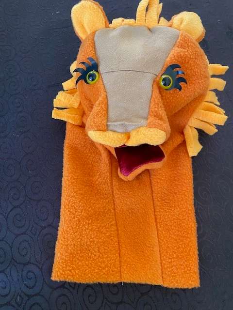 SOFT TOUCH LION HAND PUPPET