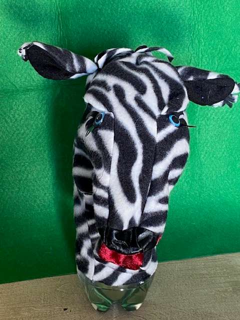 SOFT TOUCH ZEBRA HAND PUPPET