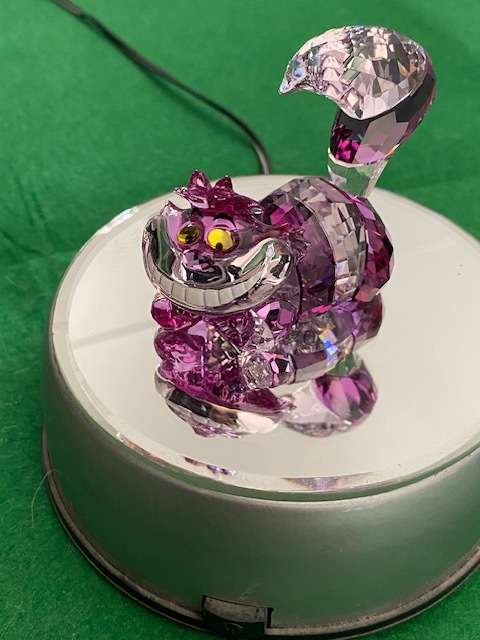 SWAROVSKI ALICE IN WONDERLAND Cheshire Cat PURE CRYSTAL