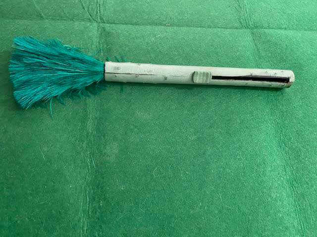 RETRACTABLE OSTRICH LEATHER COMPUTER FEATHER DUSTER OSTRICH FEATHERS