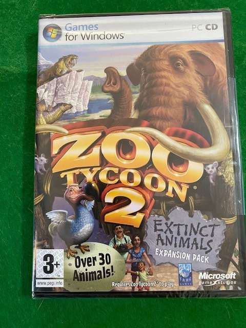 ZOO TYCOON 2 EXTINCT ANIMALS EXPANSION PACK