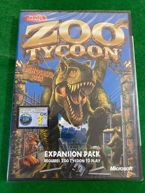 ZOO TYCOON DINASOUR DIGS EXPANSION PACK