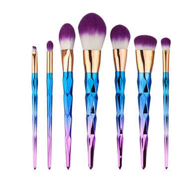 7 Piece Diamond Make-Up Brush Set