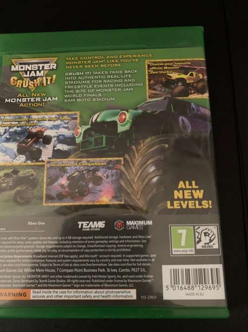 Monster Jam Crush It Xbox One