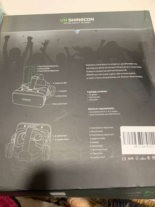 VR Shinecon Virtual Reality Glasses