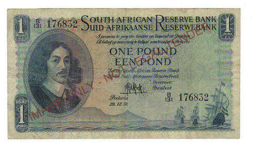 Very nice MH de Kock 1 Pound