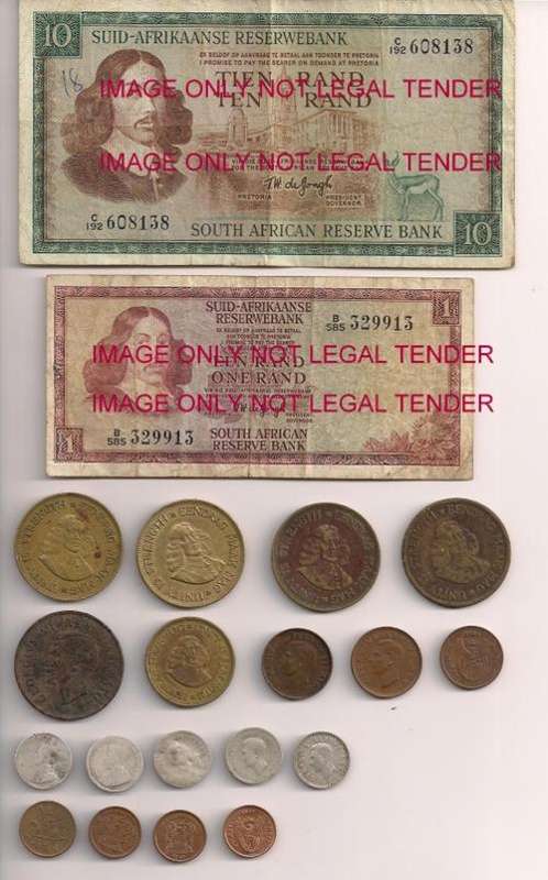 SAU/RSA COINS AND NOTES