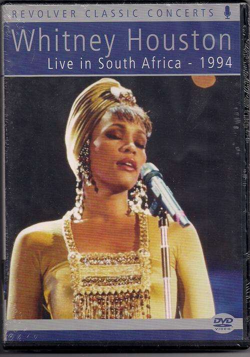 WHITNEY HOUSTON - LIVE IN SOUTH AFRICA 1994 - NEW DVD