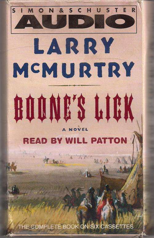BOONE'S LICK - LARRY McMURTY - 6 AUDIO CASSETTE'S
