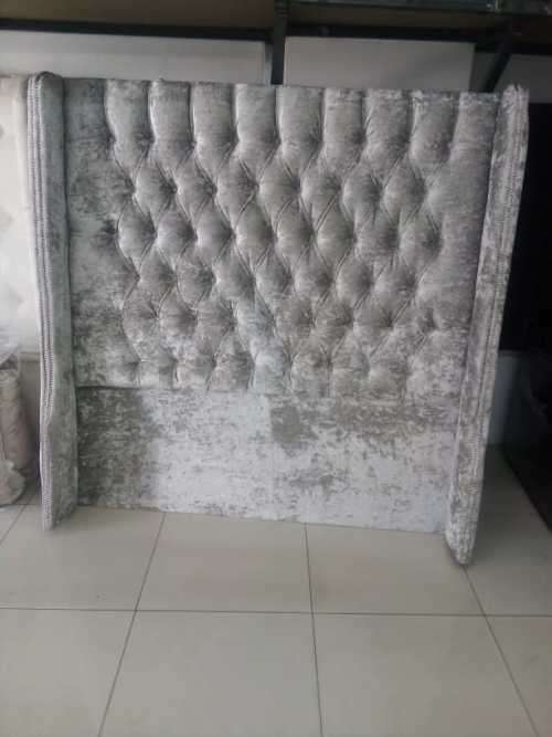 Button Winged Headboard Queen Size R1999 Size options vary please read the advert before order