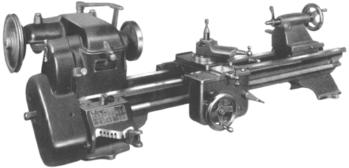 Clausing 100 Series MK3 Lathe WW2 Living History from 1944. MADE IN USA