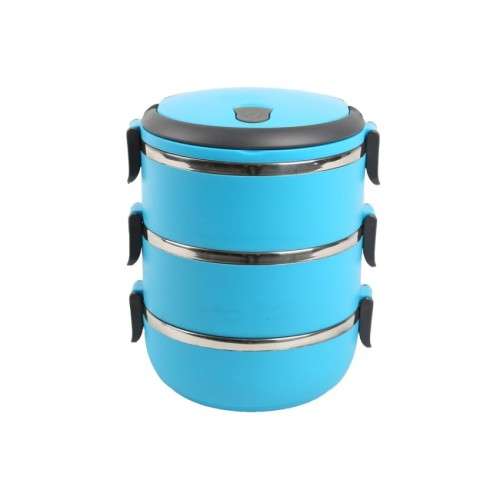 3 in 1 Stainless Steel Thermal Lunch Compartments
