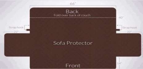 Reversible Slipcover for your Couch - 1 seat, 2 seater,3 seater