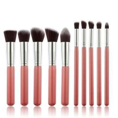 10 Piece makeup Brush Set