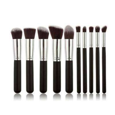 10 Piece makeup Brush Set