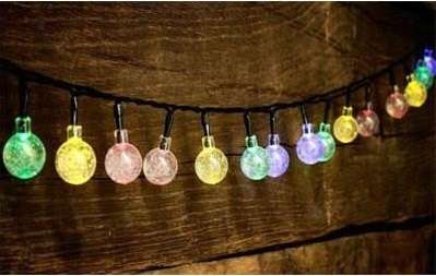 30 LED Solar String Bulbs
