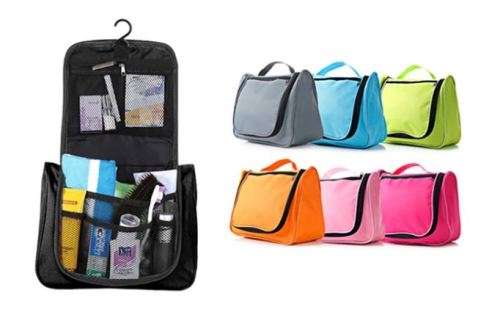 Toiletry Travel Bags in Choice of Colours