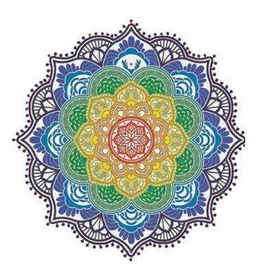 Flower Beach Throw