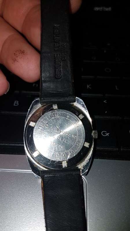 Vintage Auto Swiss Mechanical Watch