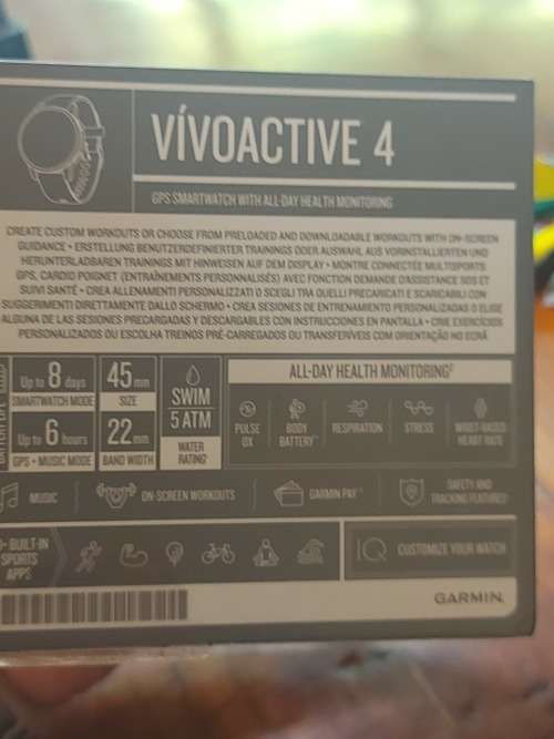 Garmin Vivoactive 4 Smartwatch