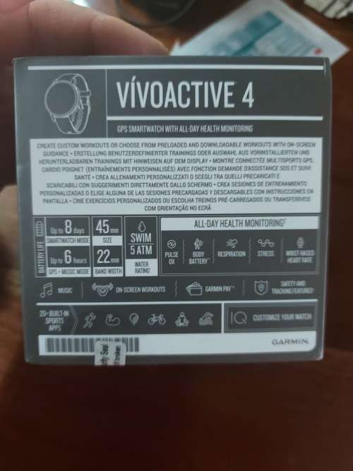 Garmin Vivoavtive 4