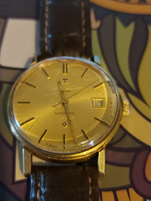 Vintage Tissot Automatic mens watch see description