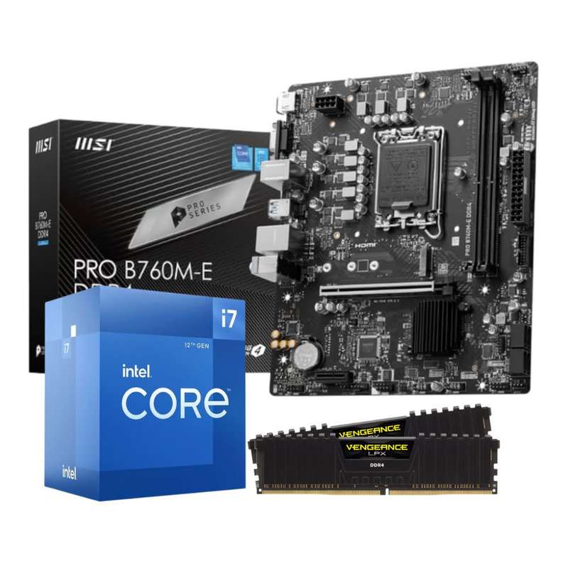 Intel i7 12700 16GB DDR4 Upgrade Kit (CPU, Motherboard & Ram)