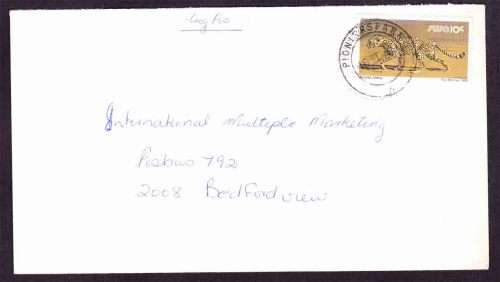 SWA to South Africa - (1984) - 3rd, Third Definitive - Commercial Cover