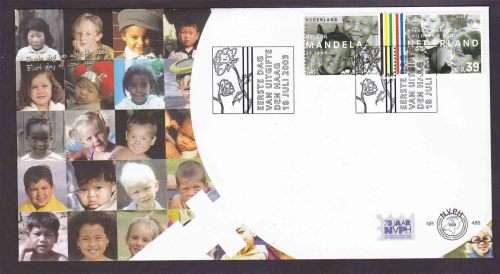 Netherlands - 2003 - Nelson Mandela 85th Birthday FDC