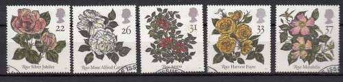 Great Britain - 1991 - Roses Flowers - Complete Set