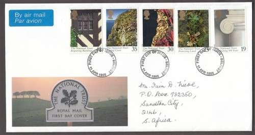 Great Britain QEII - 1995 - The National Trust Centenary - FDC