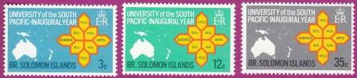 Solomon Islands British - 1969 - Queen Elizabeth II - University of the South Pacific