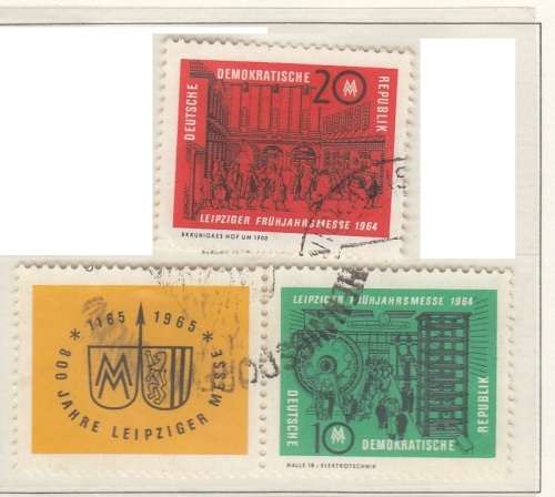 Germany East German Democratic Republic DDR - 1964 - Leipzig Spring Fair
