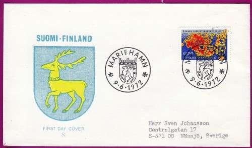 Finland - 1972 - 1st Provincial Meeting of Aland, 50th anniversary