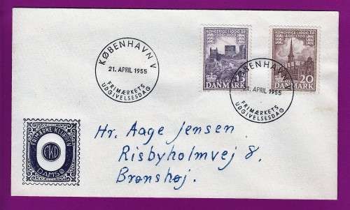 Denmark - 1955 - 1000th anniversary of the Kingdom of Denmark.