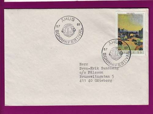 Sweden on Cover - 1969 - Paintings by Ivan Agueli