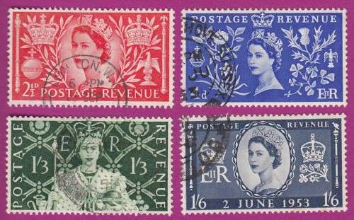 Great Britain - 1953 - Queen Elizabeth II - Coronation