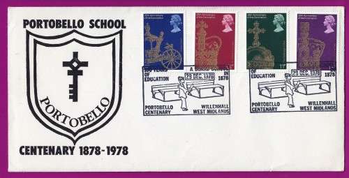 Great Britain - 1978 - Queen Elizabeth II - 25th Anniversary of the Coronation Portobello School